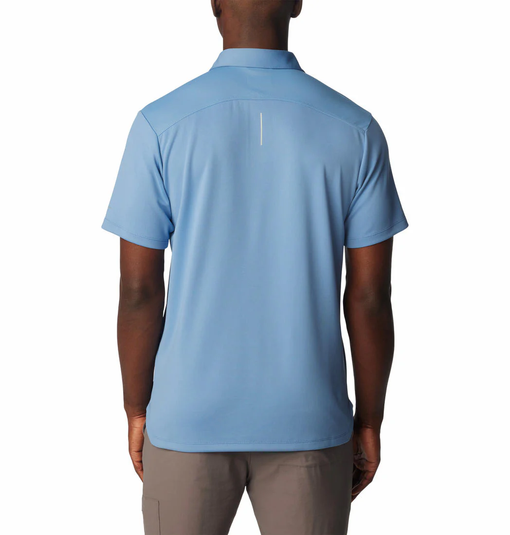 Columbia Men Navy Blue Black Mesa Polo - Image 2