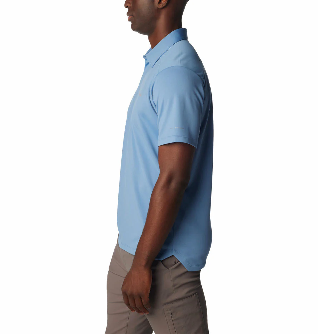 Columbia Men Navy Blue Black Mesa Polo - Image 4