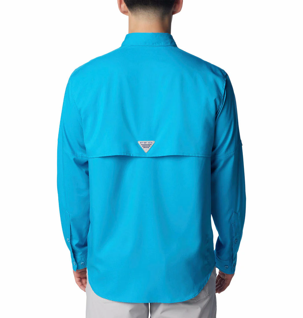 Columbia Men Blue Blood and Guts IV Woven LS (Sun Protection) - Image 2