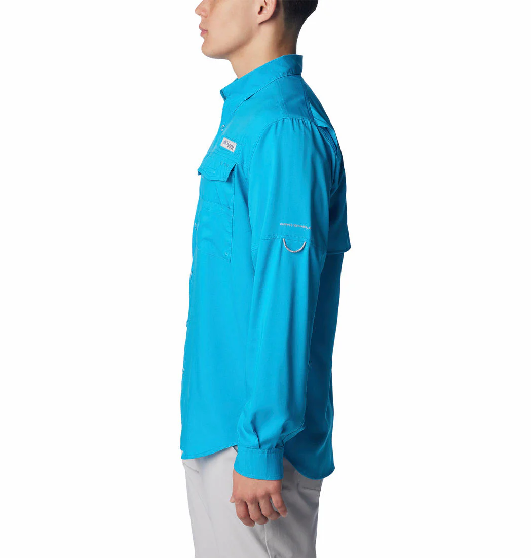 Columbia Men Blue Blood and Guts IV Woven LS (Sun Protection) - Image 4
