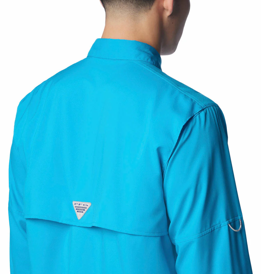 Columbia Men Blue Blood and Guts IV Woven LS (Sun Protection) - Image 6
