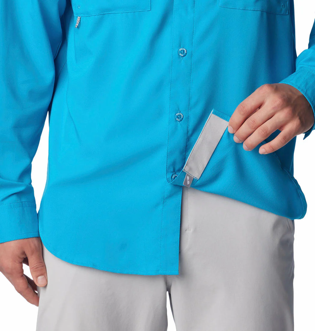 Columbia Men Blue Blood and Guts IV Woven LS (Sun Protection) - Image 7