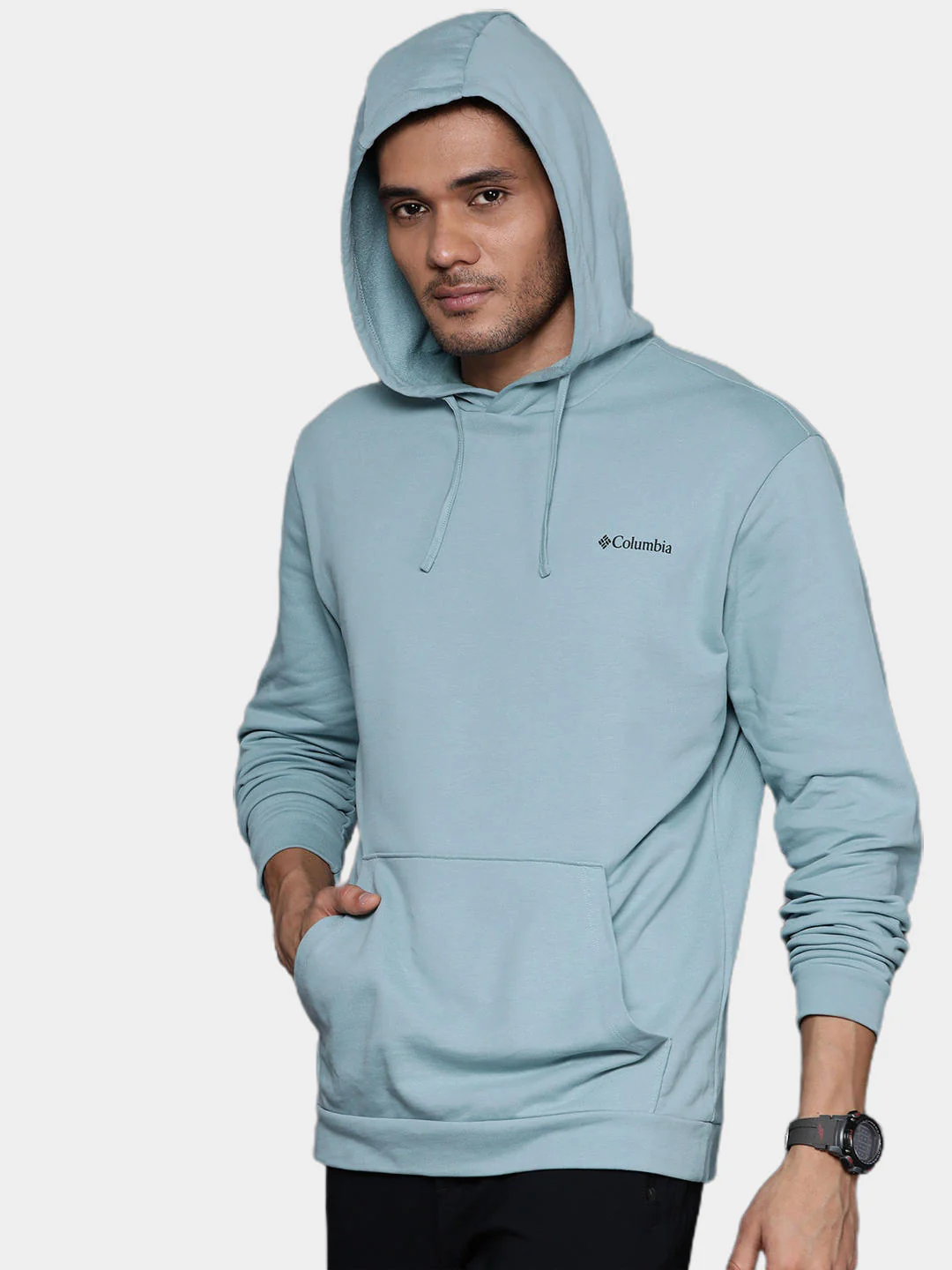 Columbia Men Blue Break It Down Hoodie - Image 8