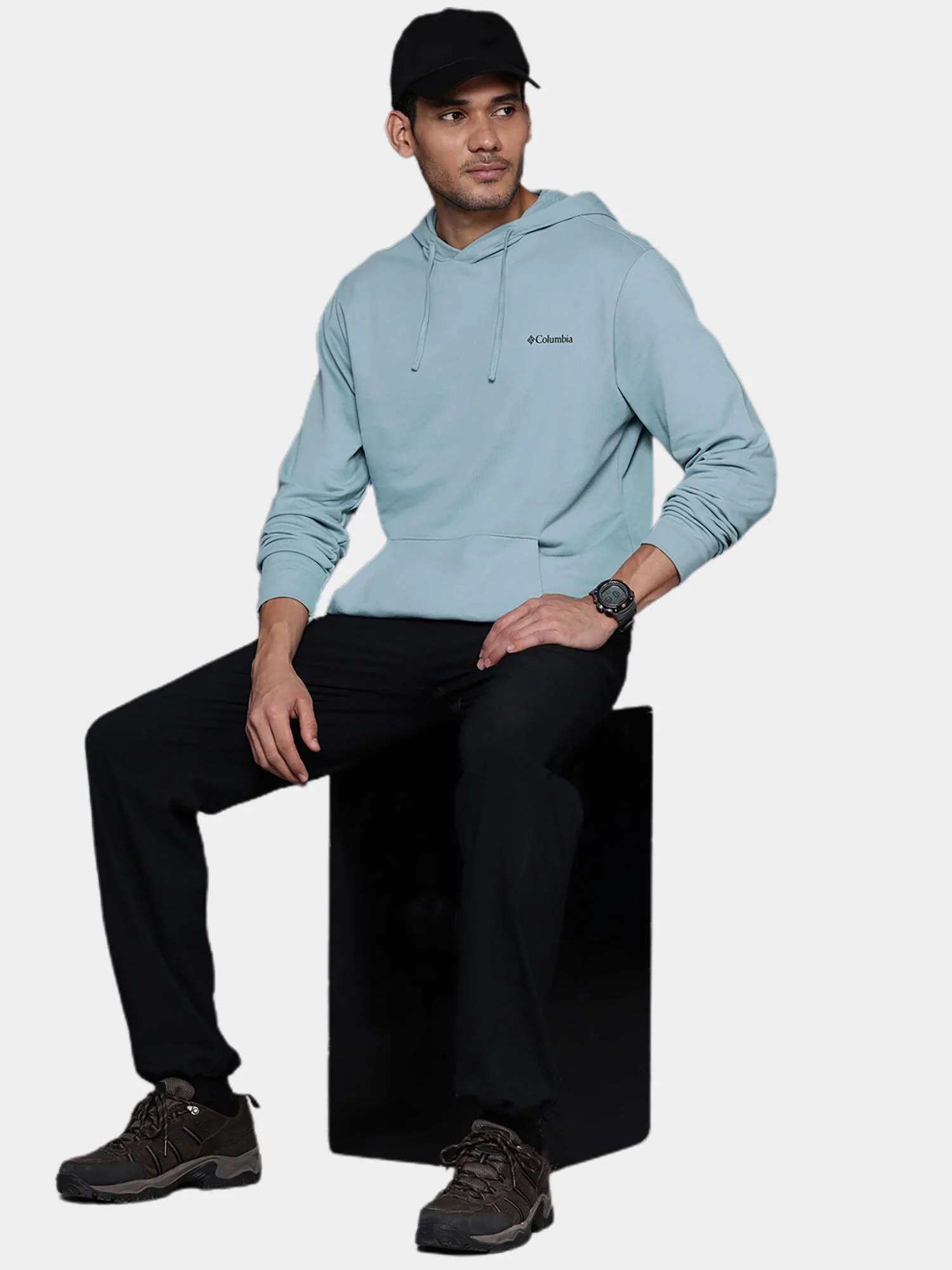 Columbia Men Blue Break It Down Hoodie - Image 9
