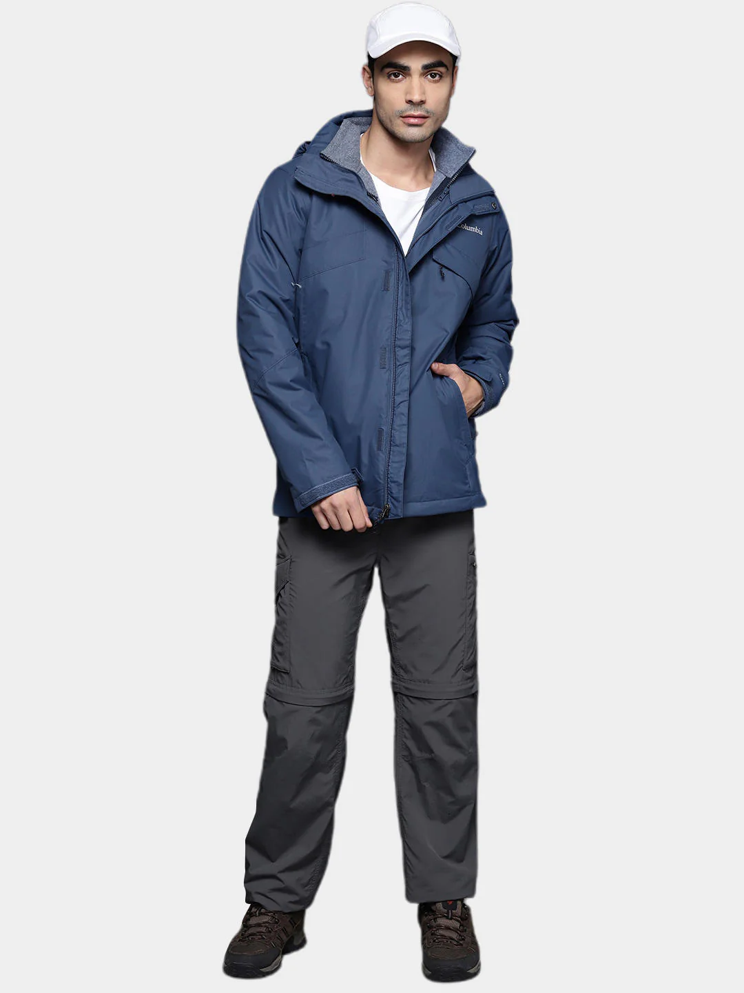 Columbia Men Blue Bugaboo II Fleece Interchange Jacket - Image 10