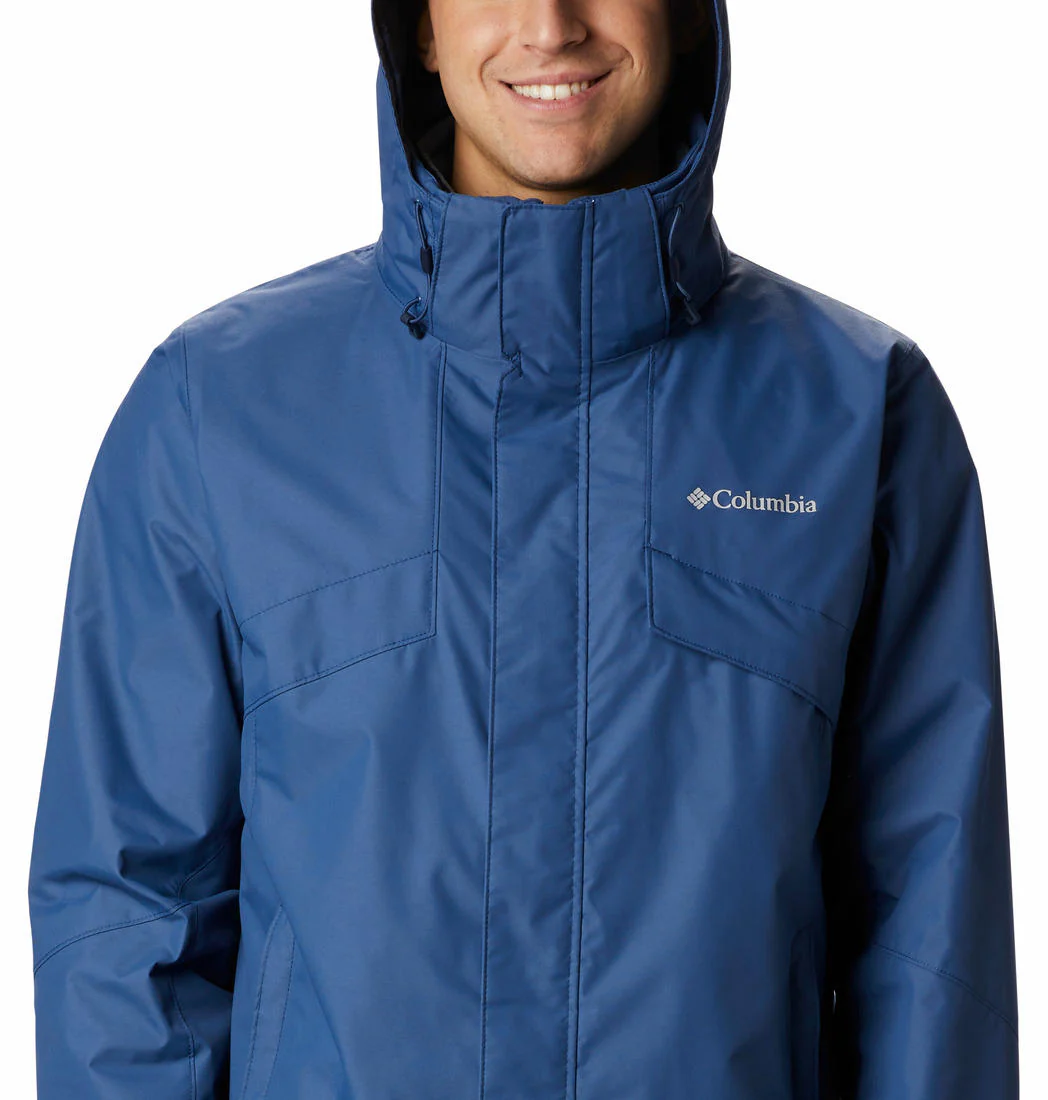 Columbia Men Blue Bugaboo II Fleece Interchange Jacket - Image 2