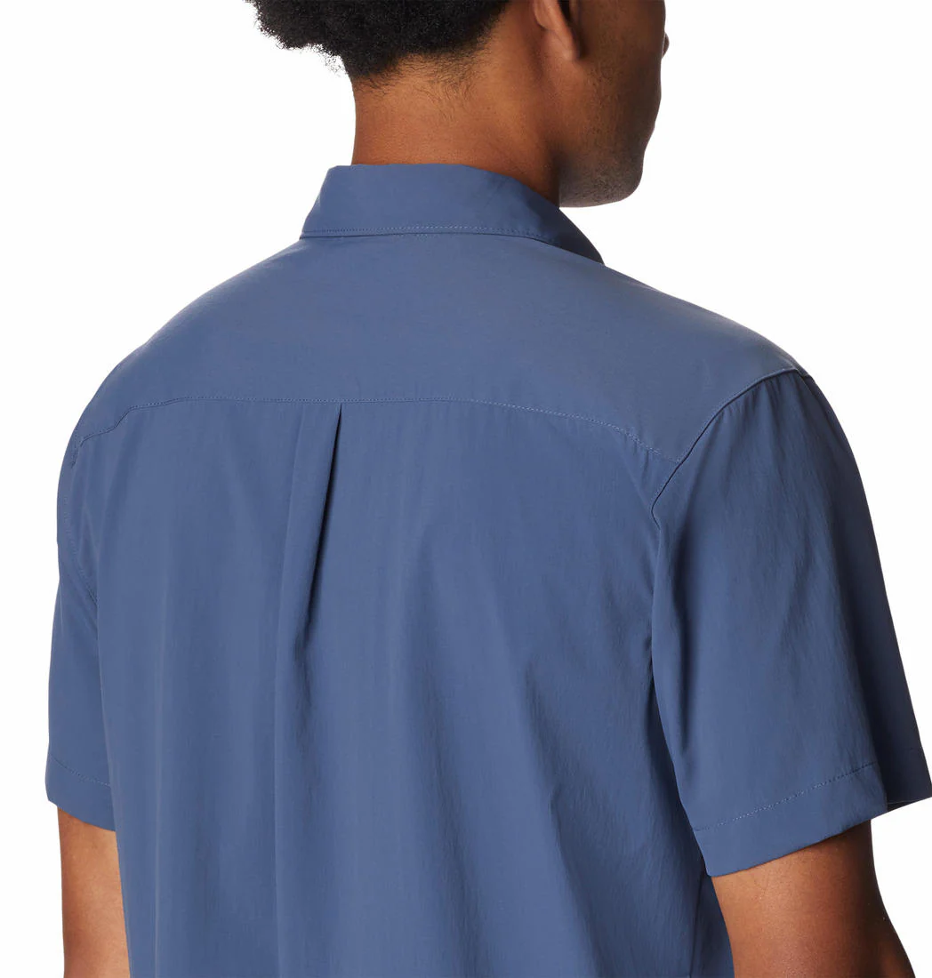 Columbia Men Blue Canyon Gate Utility Short Sleeve - Image 5