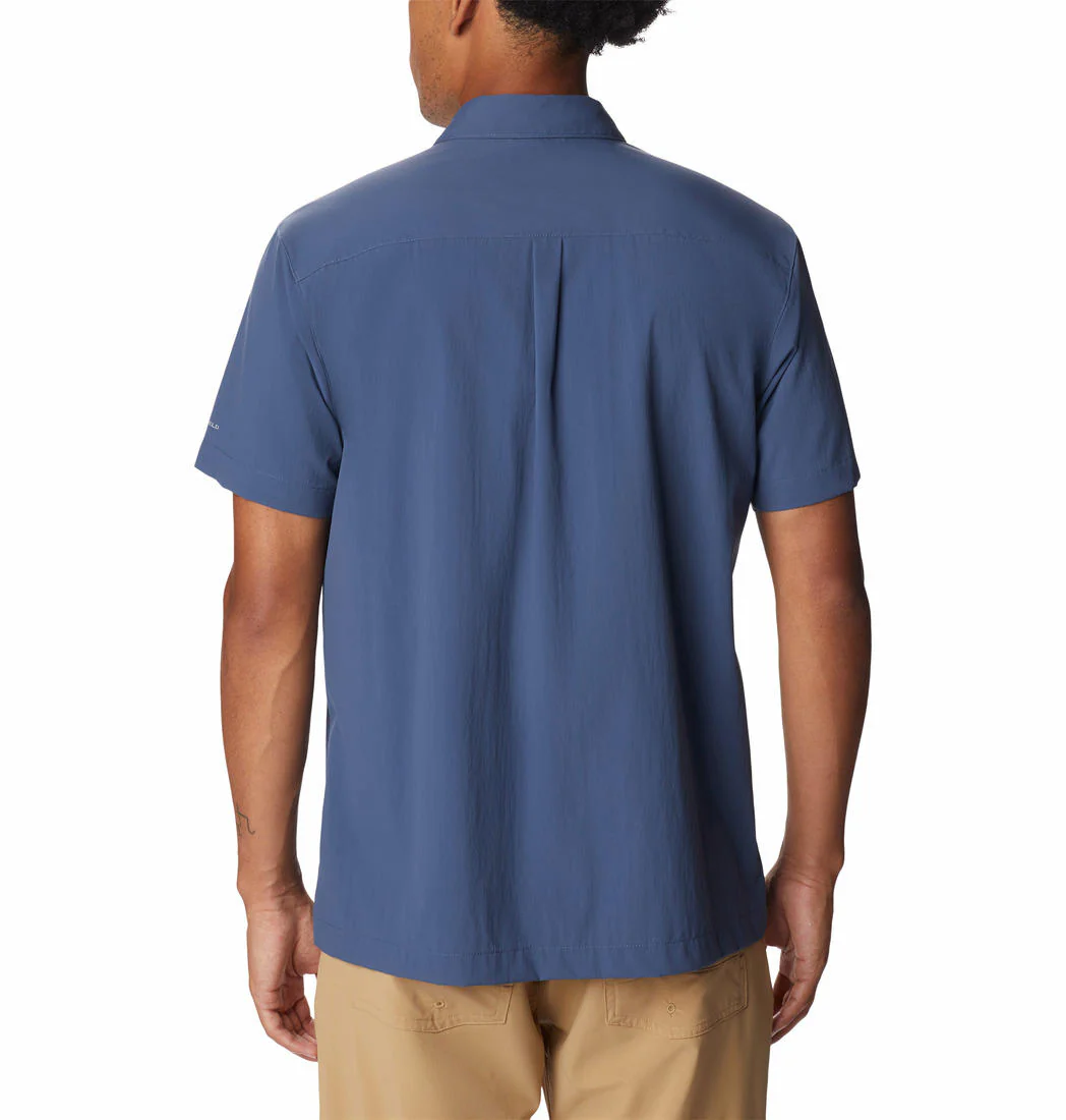 Columbia Men Blue Canyon Gate Utility Short Sleeve - Image 6