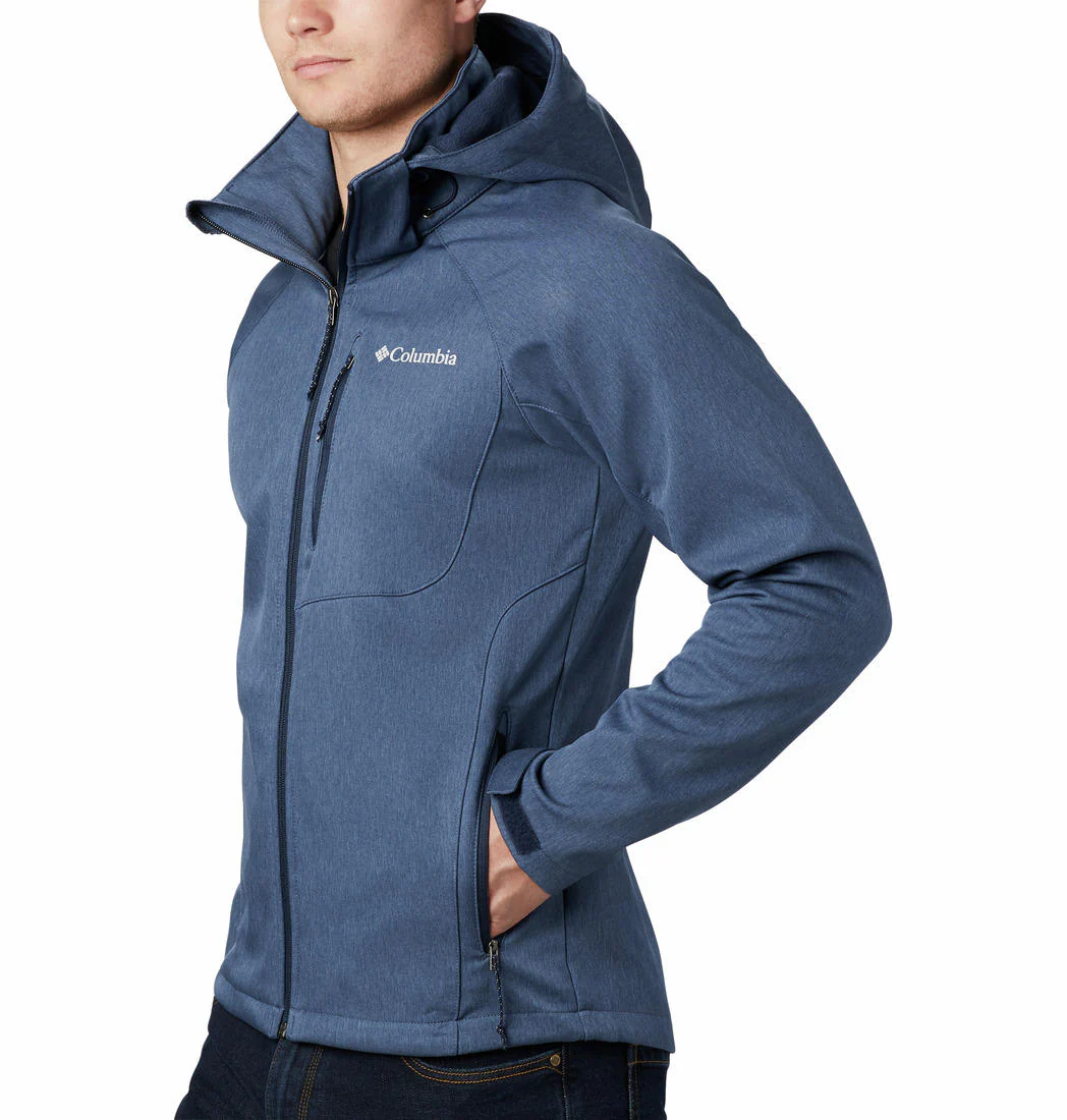Columbia Men Blue Cascade Ridge II Softshell - Image 2