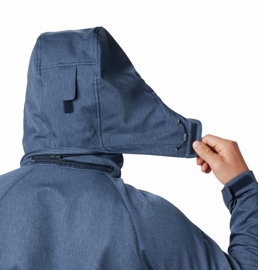 Columbia Men Blue Cascade Ridge II Softshell - Image 4