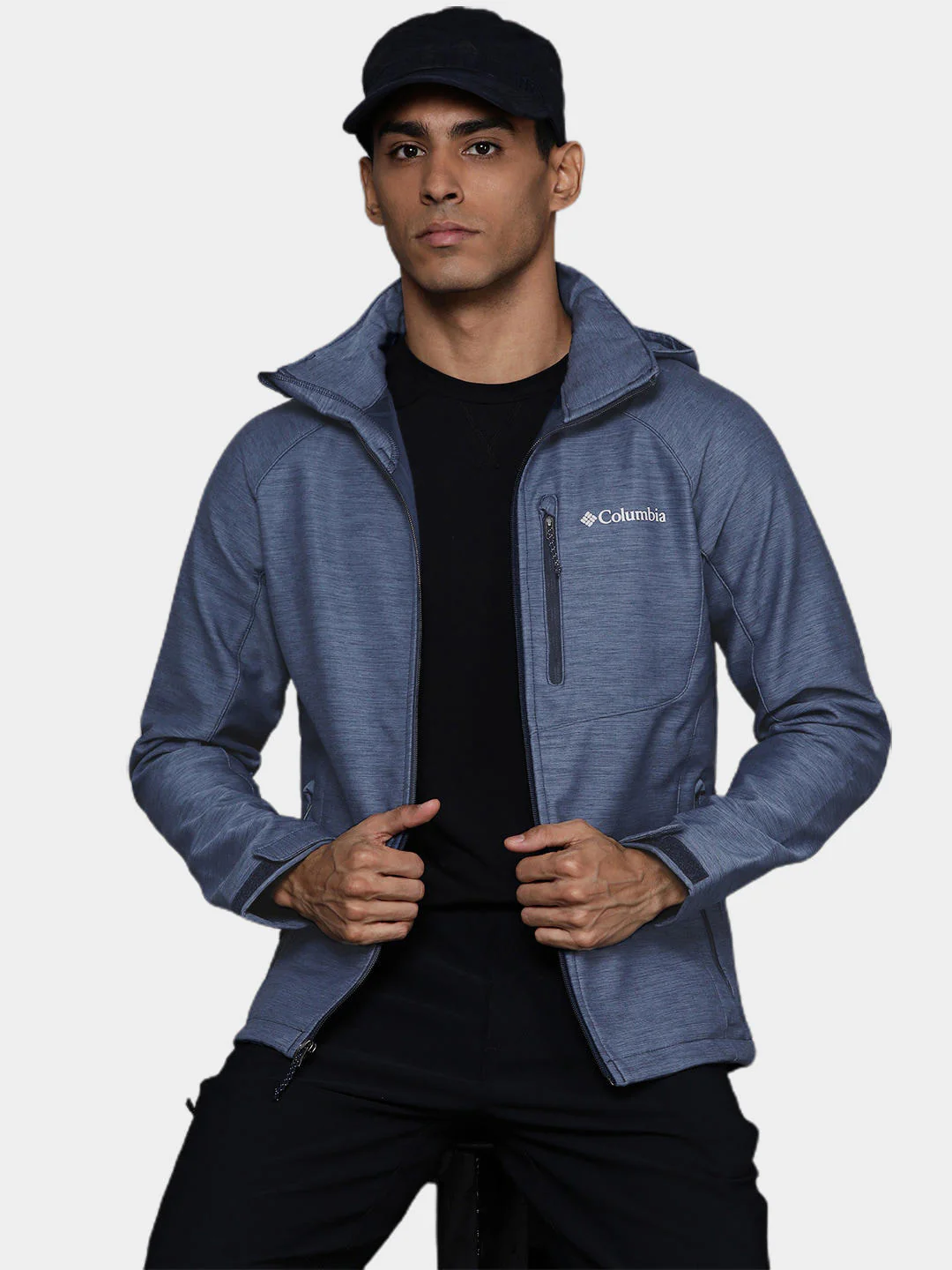 Columbia Men Blue Cascade Ridge II Softshell - Image 9