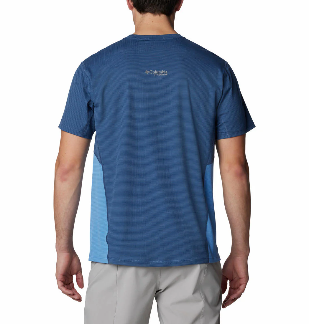 Columbia Men Blue Cirque River Graphic SS Crew - Image 5