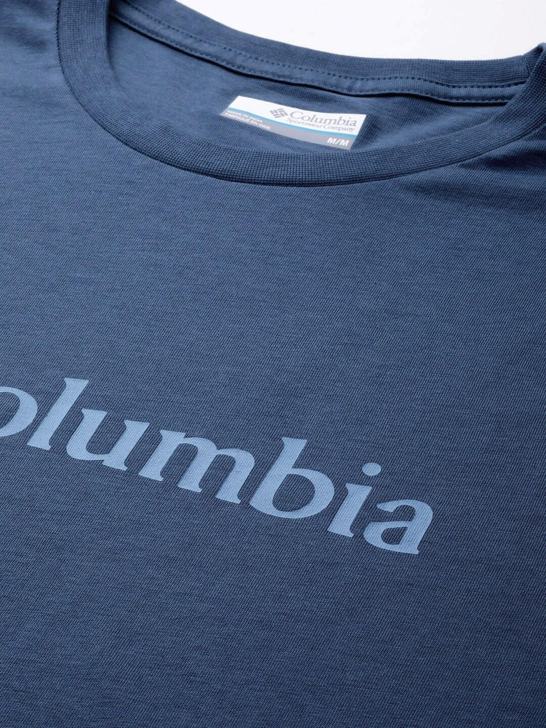 Columbia Men Blue CSC Basic Logo Short Sleeve - Image 6