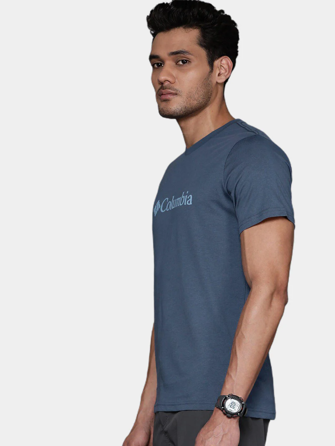 Columbia Men Blue CSC Basic Logo Short Sleeve - Image 8