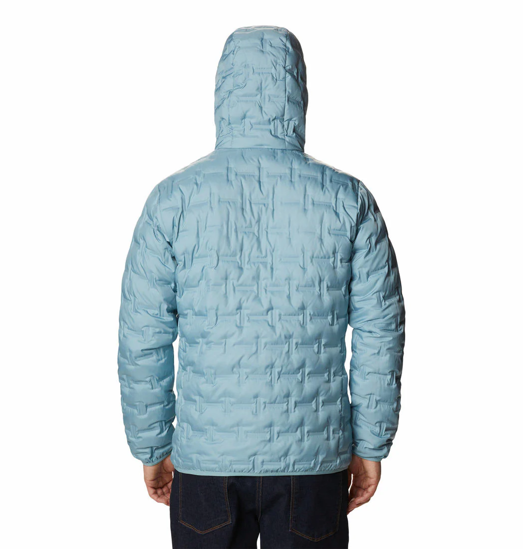 Columbia Men Blue Delta Ridge Down Hooded Jacket - Image 6
