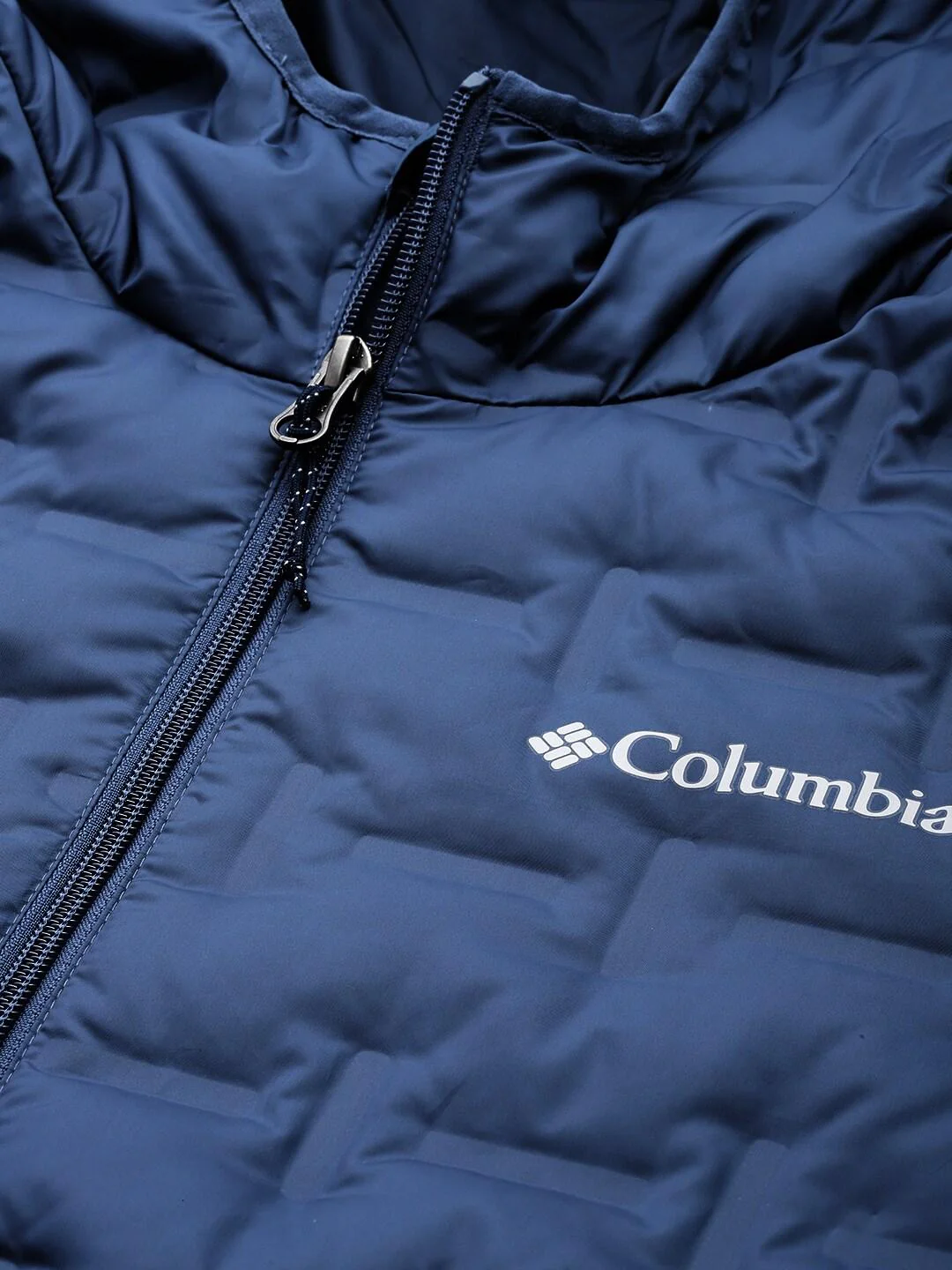 Columbia Men Blue Delta Ridge Down Hooded Jacket - Image 7