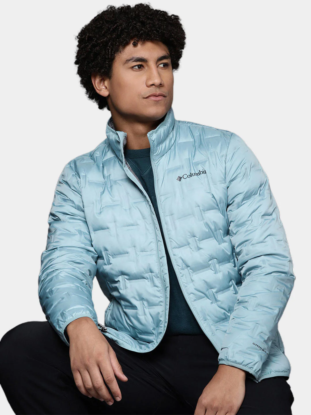 Columbia Men Blue Delta Ridge Down Jacket - Image 10