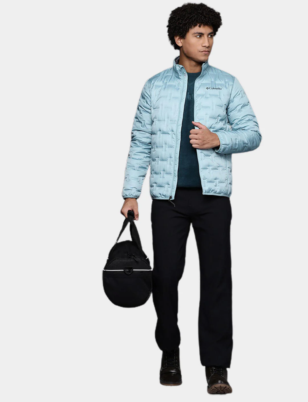Columbia Men Blue Delta Ridge Down Jacket - Image 12