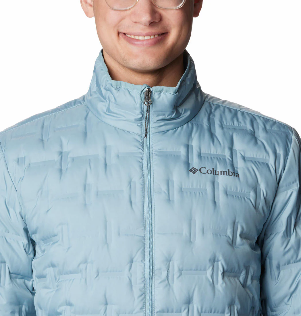 Columbia Men Blue Delta Ridge Down Jacket - Image 3