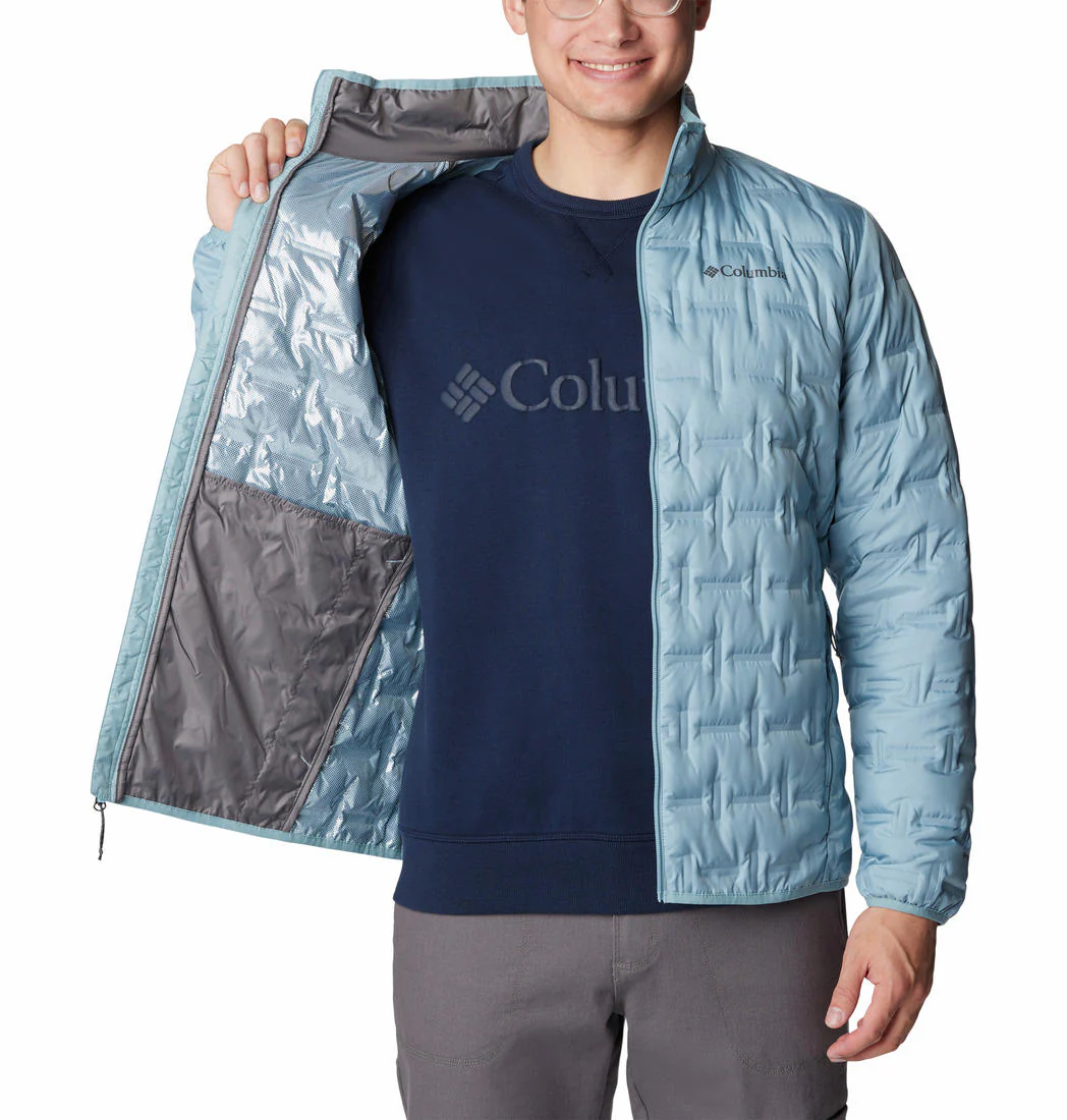 Columbia Men Blue Delta Ridge Down Jacket - Image 4