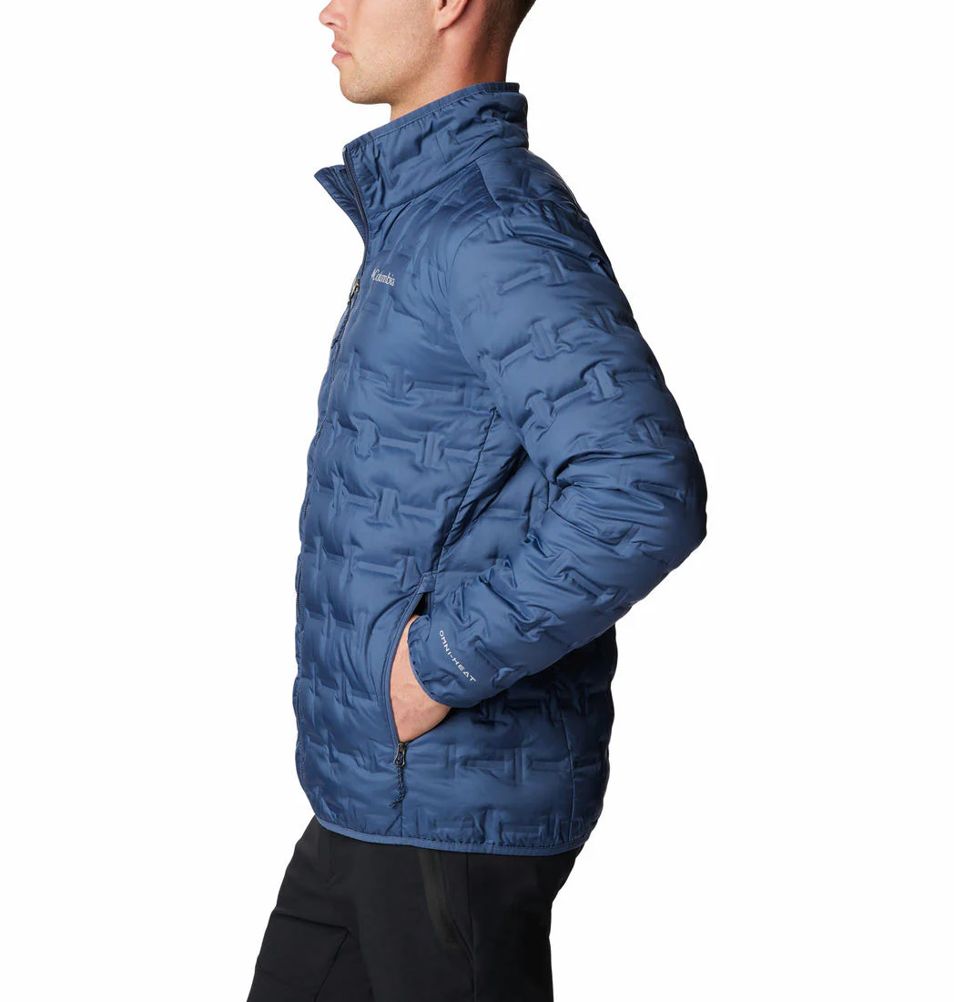 Columbia Men Blue Delta Ridge Down Jacket - Image 4