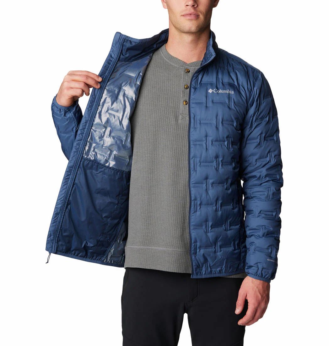 Columbia Men Blue Delta Ridge Down Jacket - Image 6