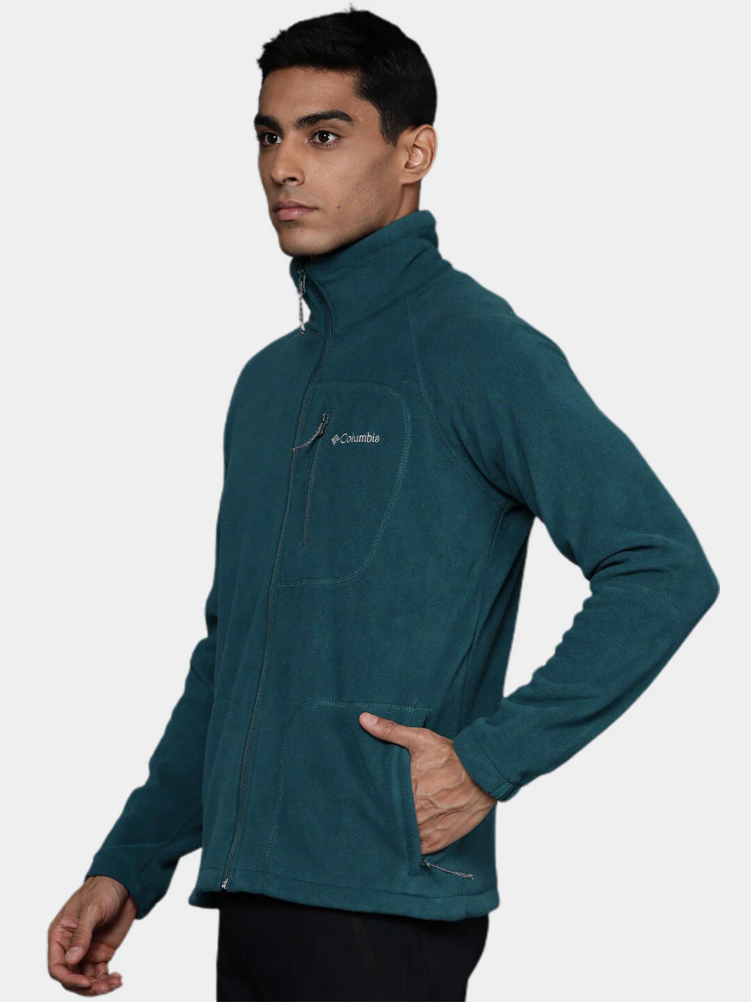 Columbia Men Blue Fast Trek II Full Zip Fleece - Image 10