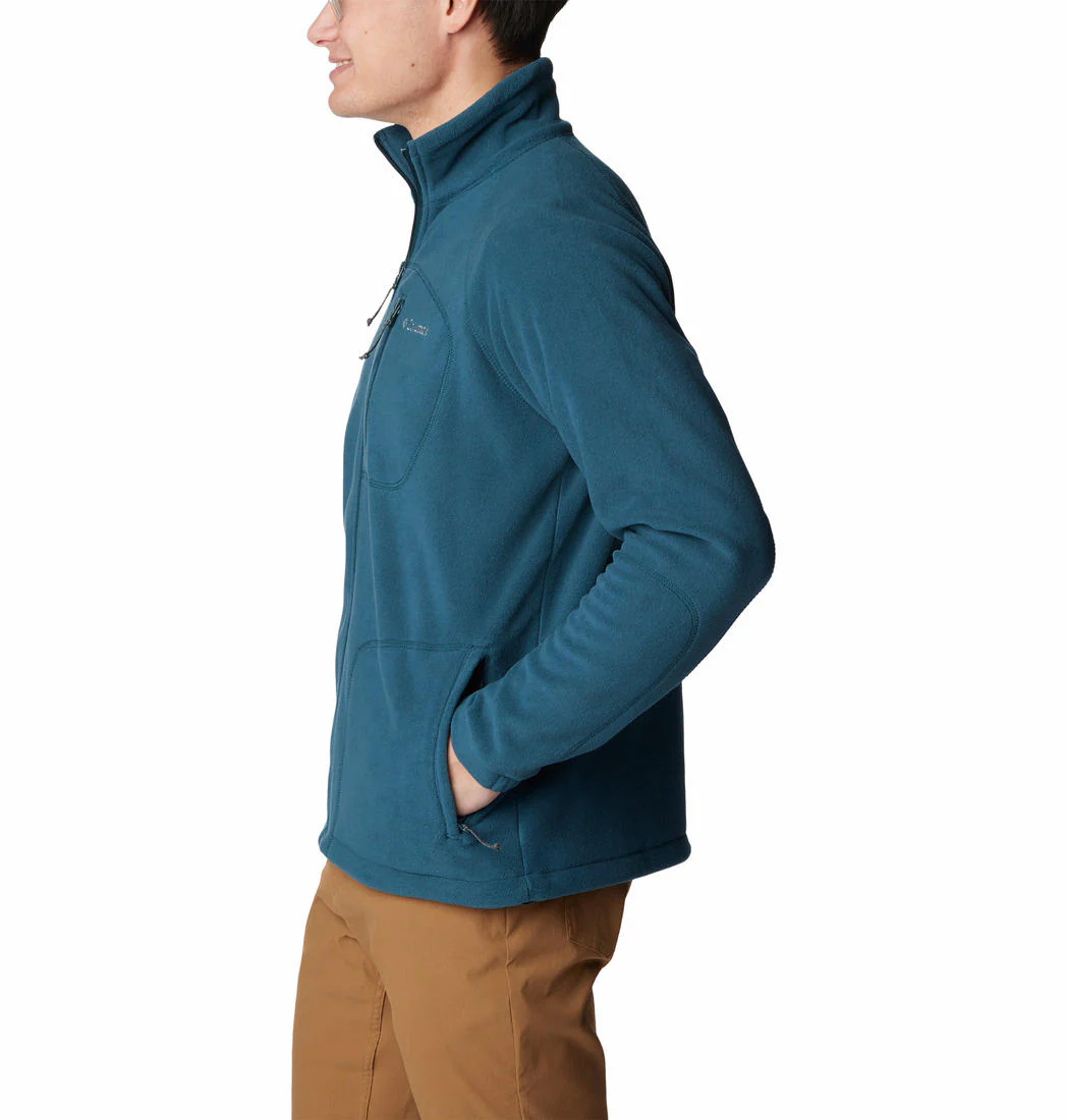 Columbia Men Blue Fast Trek II Full Zip Fleece - Image 3