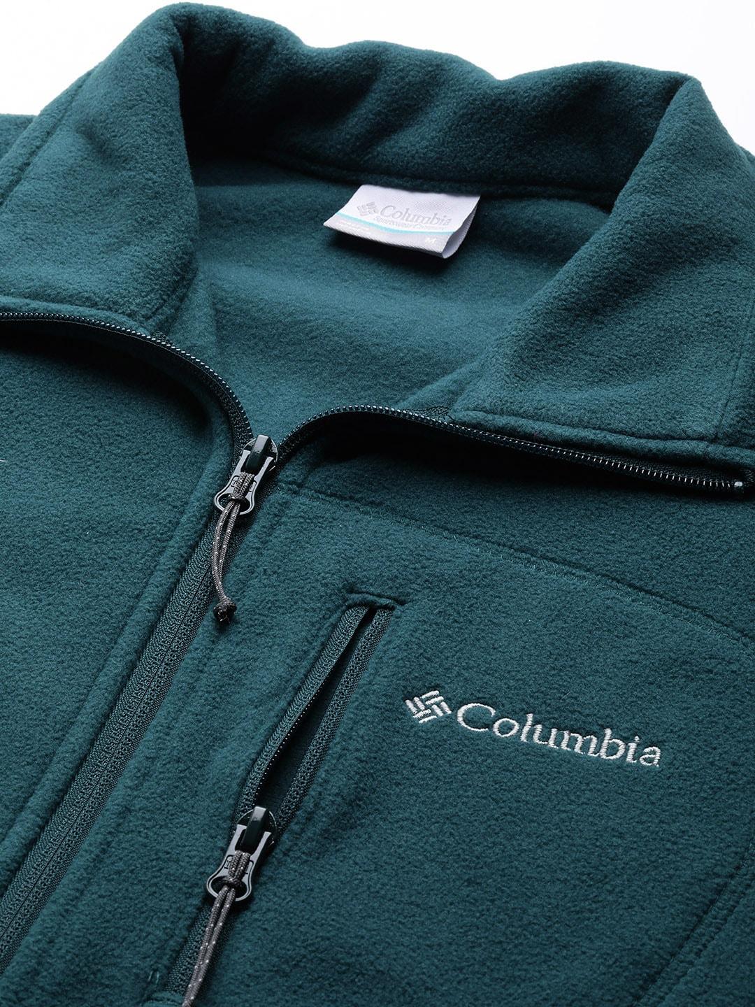 Columbia Men Blue Fast Trek II Full Zip Fleece - Image 4