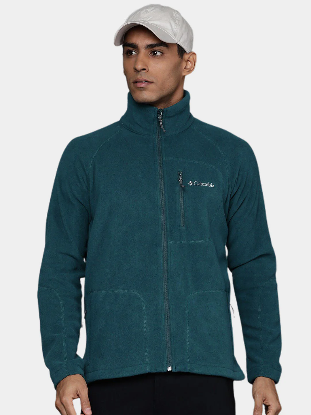 Columbia Men Blue Fast Trek II Full Zip Fleece - Image 8