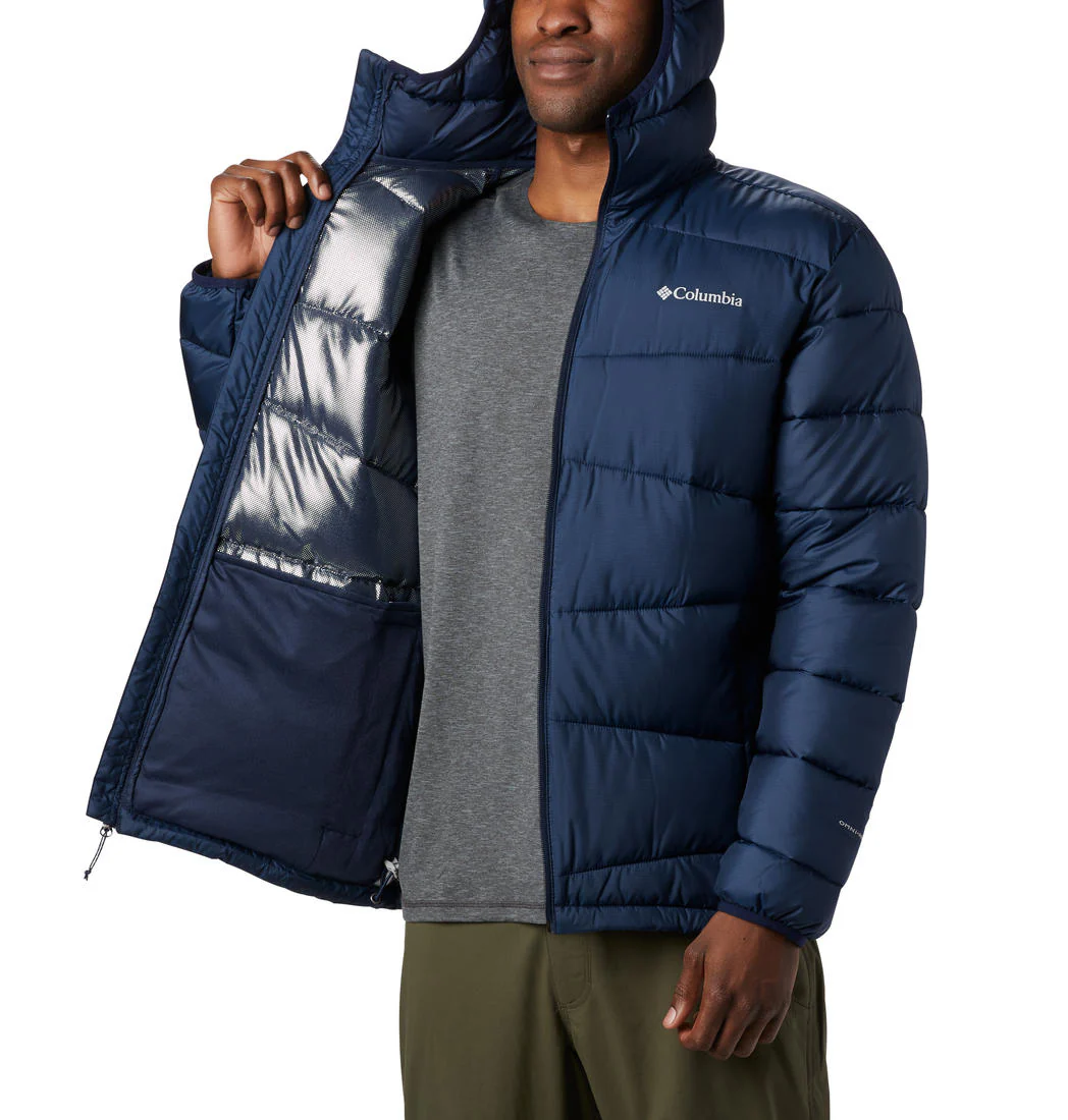 Columbia Men Blue Fivemile Butte Hooded Jacket - Image 4