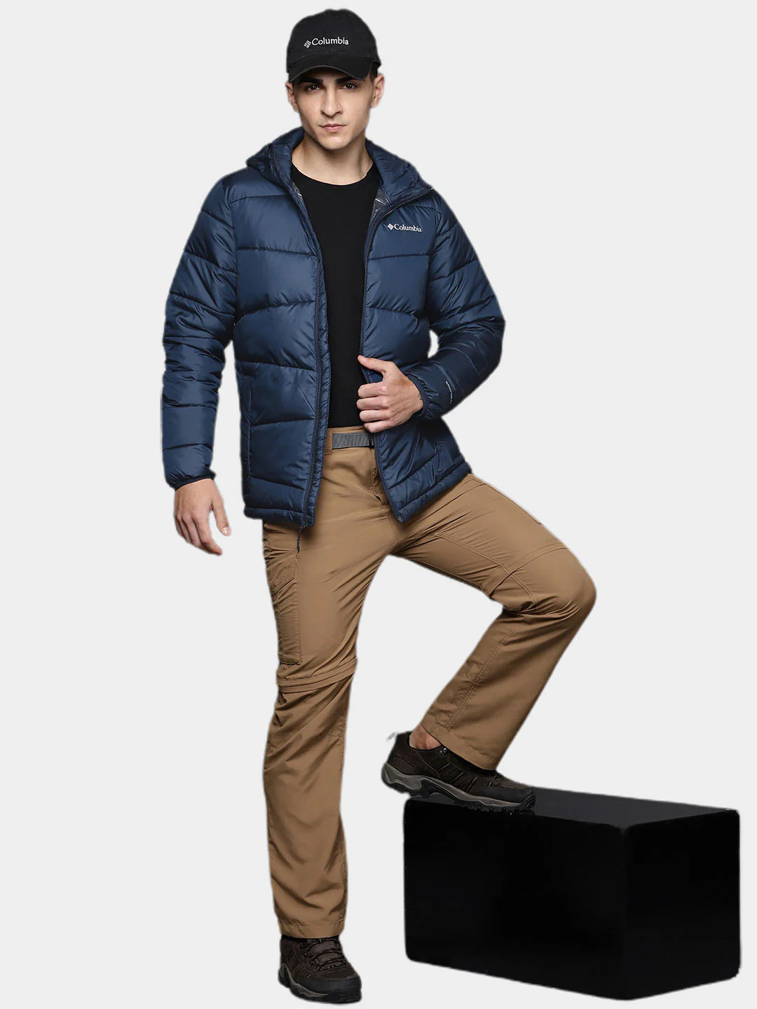 Columbia Men Blue Fivemile Butte Hooded Jacket - Image 9