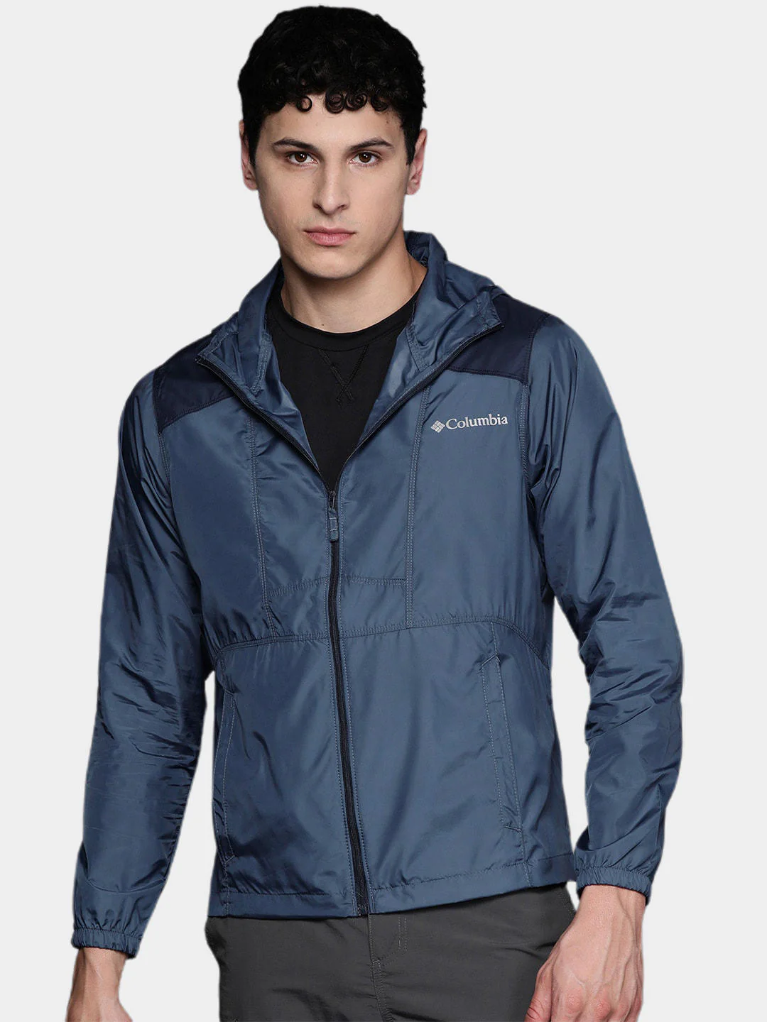 Columbia Men Blue Flashback Windbreaker - Image 11