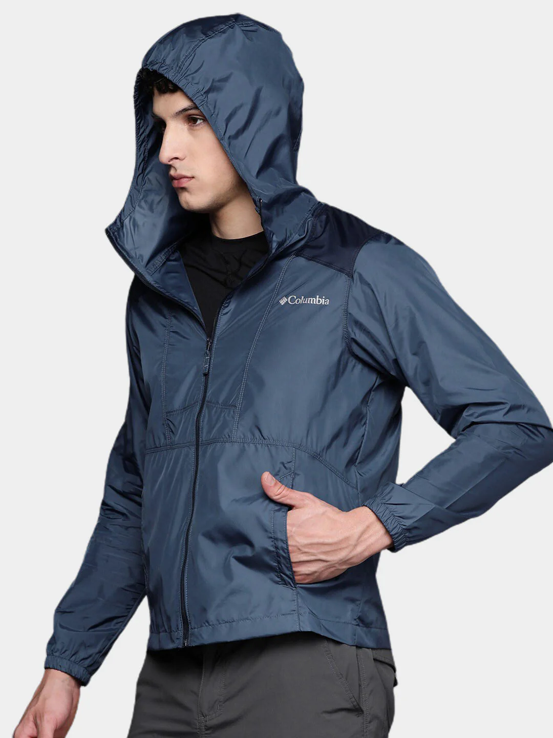 Columbia Men Blue Flashback Windbreaker - Image 13