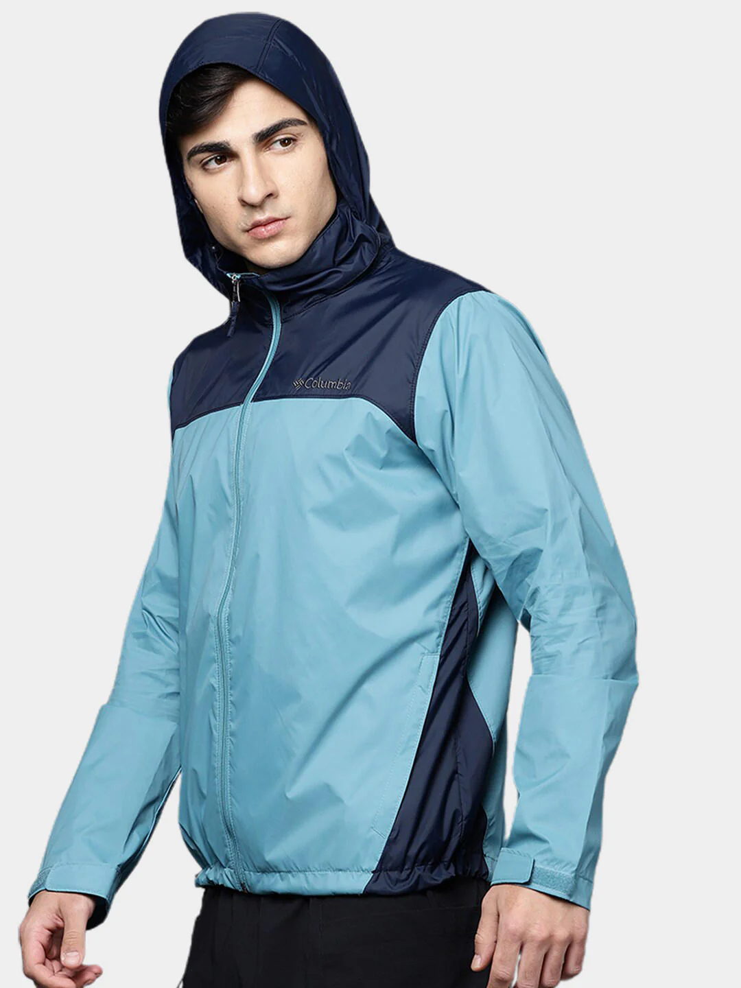 Columbia Men Blue Glennaker Lake Rain Jacket - Image 11