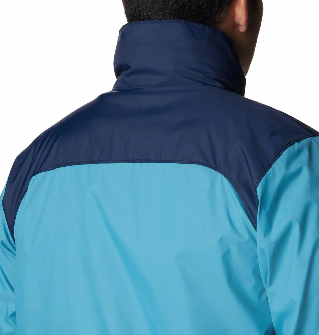 Columbia Men Blue Glennaker Lake Rain Jacket - Image 3