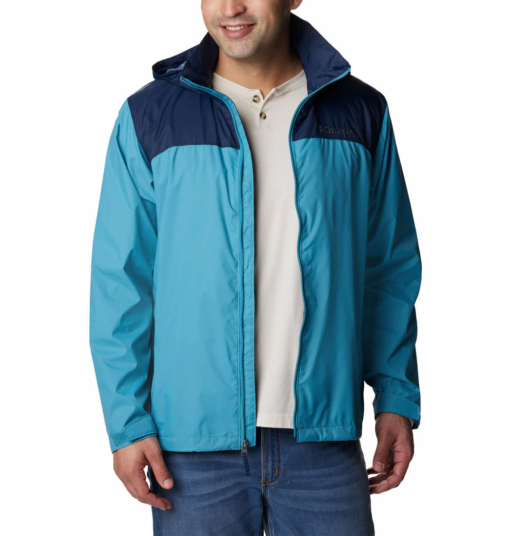Columbia Men Blue Glennaker Lake Rain Jacket - Image 6