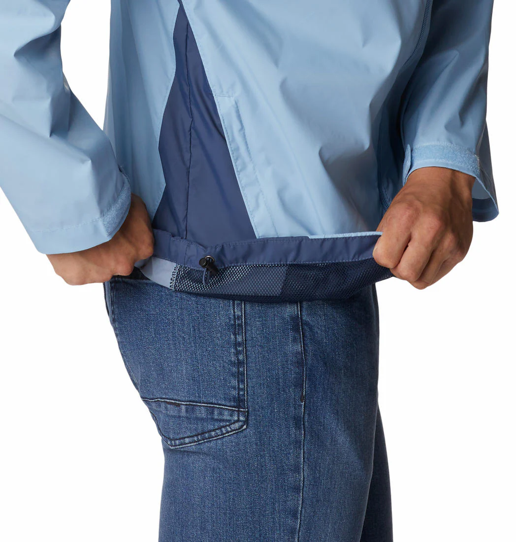 Columbia Men Blue Glennaker Lake Rain Jacket - Image 8