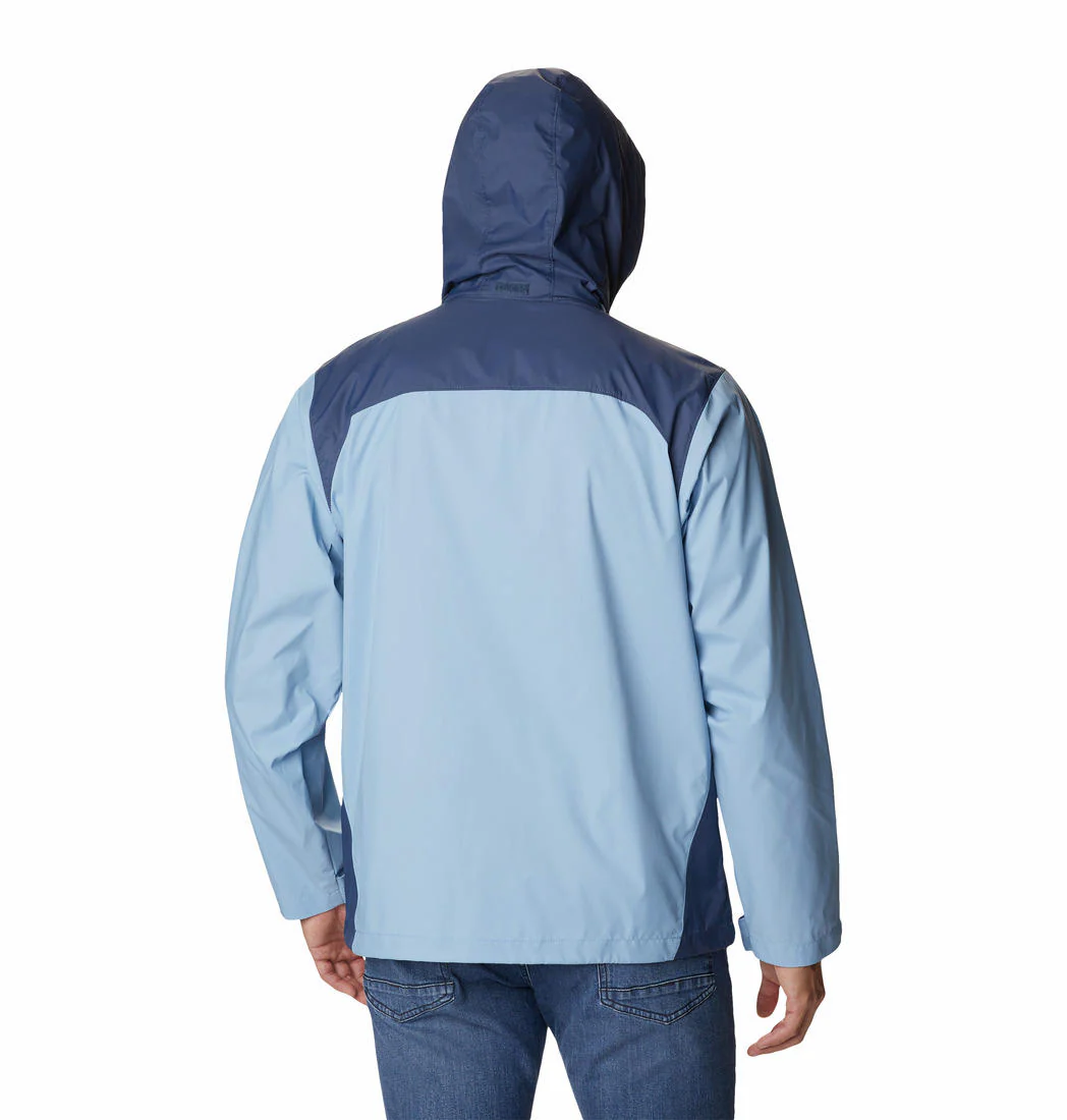 Columbia Men Blue Glennaker Lake Rain Jacket - Image 9