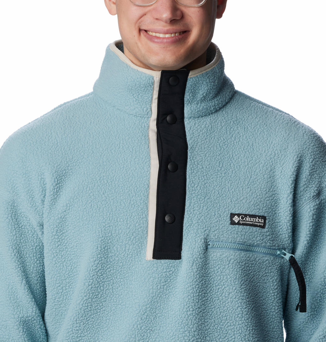 Columbia Men Blue Helvetia Half Snap Fleece - Image 3