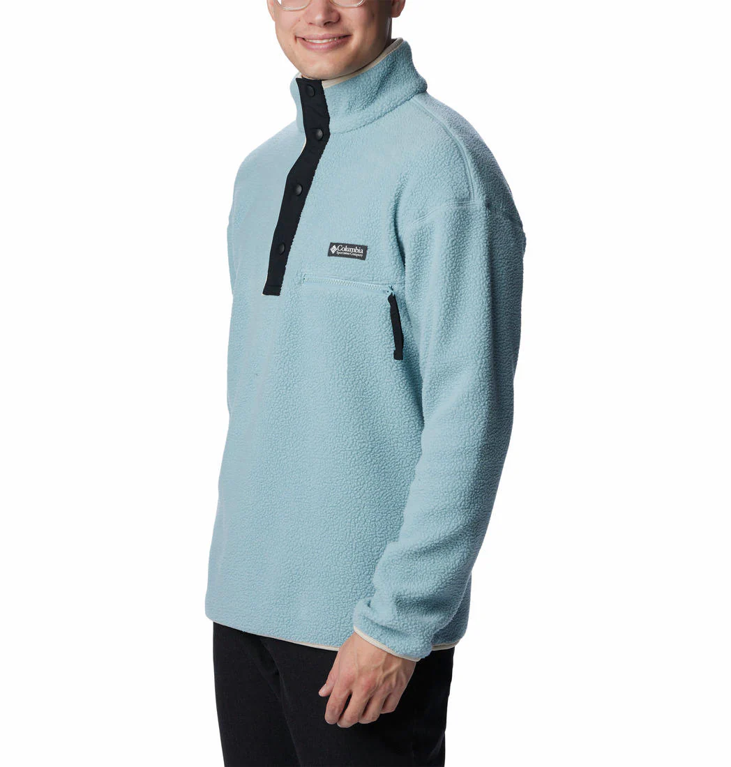 Columbia Men Blue Helvetia Half Snap Fleece - Image 4