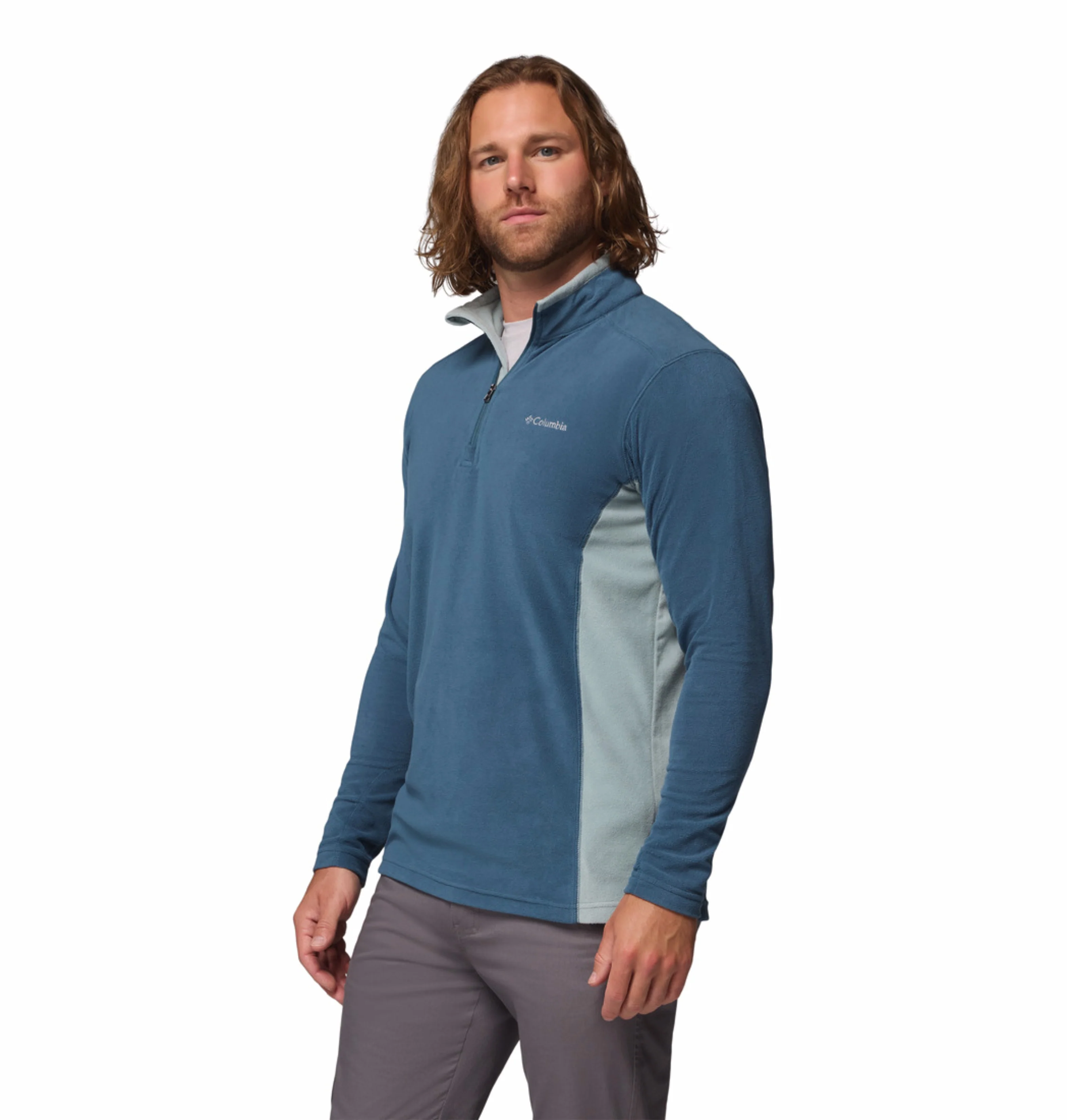 Columbia Men Blue Klamath Range II Pullover - Image 5