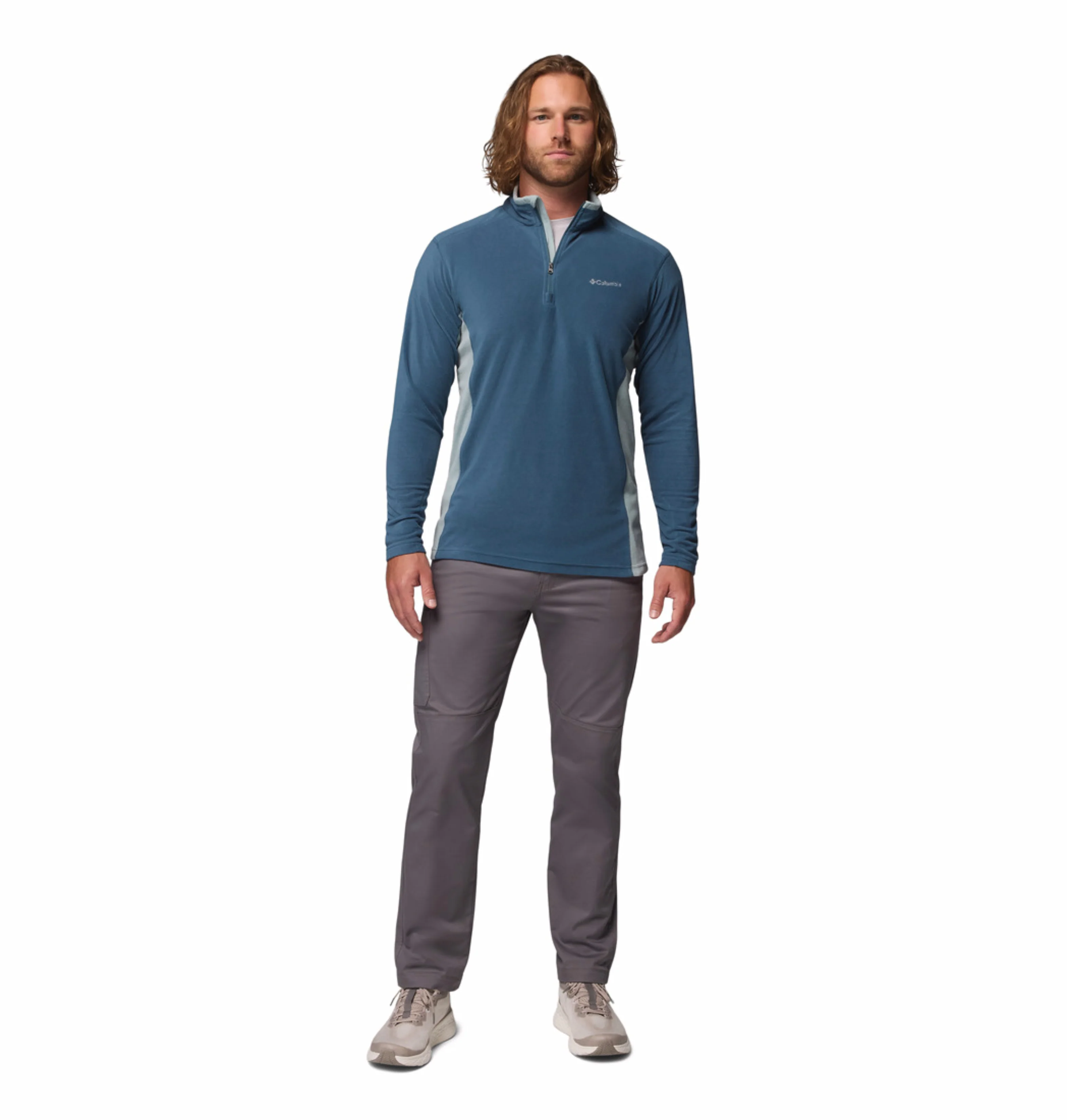 Columbia Men Blue Klamath Range II Pullover - Image 6