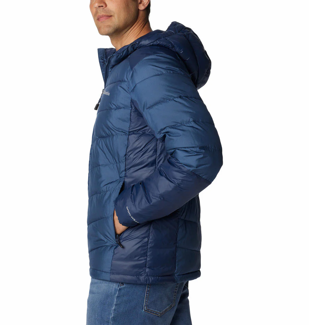 Columbia Men Blue Labyrinth Loop Hooded Jacket - Image 2