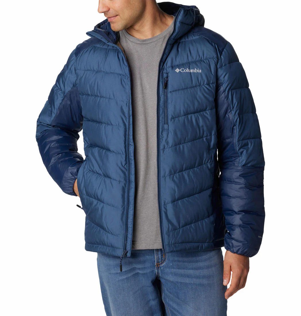 Columbia Men Blue Labyrinth Loop Hooded Jacket - Image 5