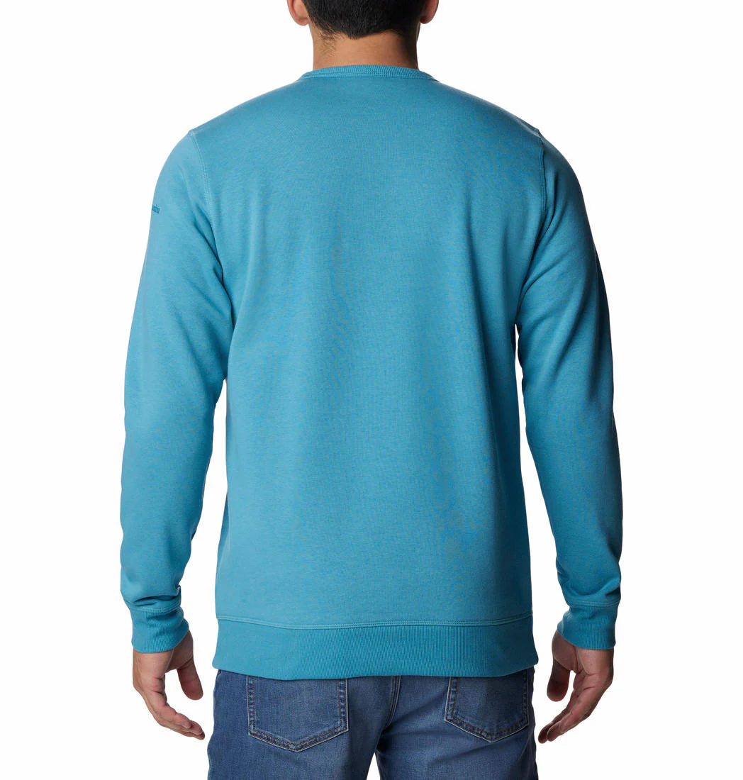 Columbia Men Blue M Columbia Logo Fleece Crew (Sun Protection) - Image 5