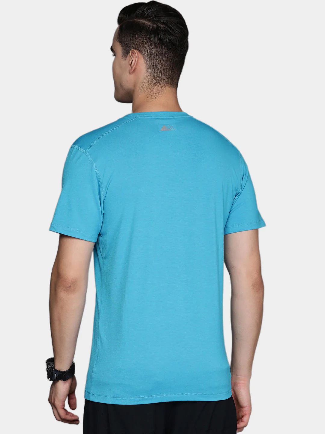 Columbia Men Blue M Endless Trail Running Tech Tee - Image 10
