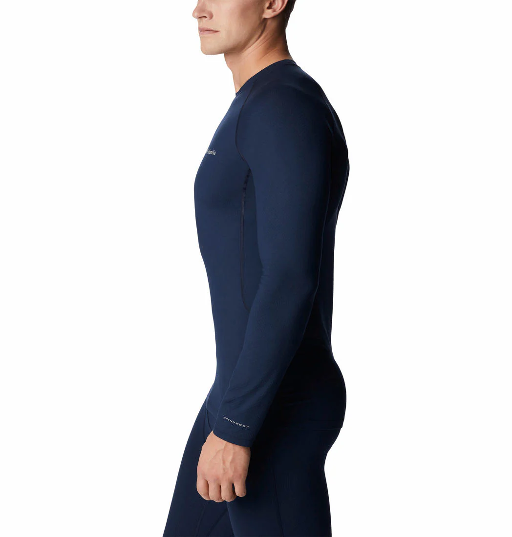 Columbia Men Blue M Omni-Heat Infinity Knit LS Crew (Non Returnable) - Image 4