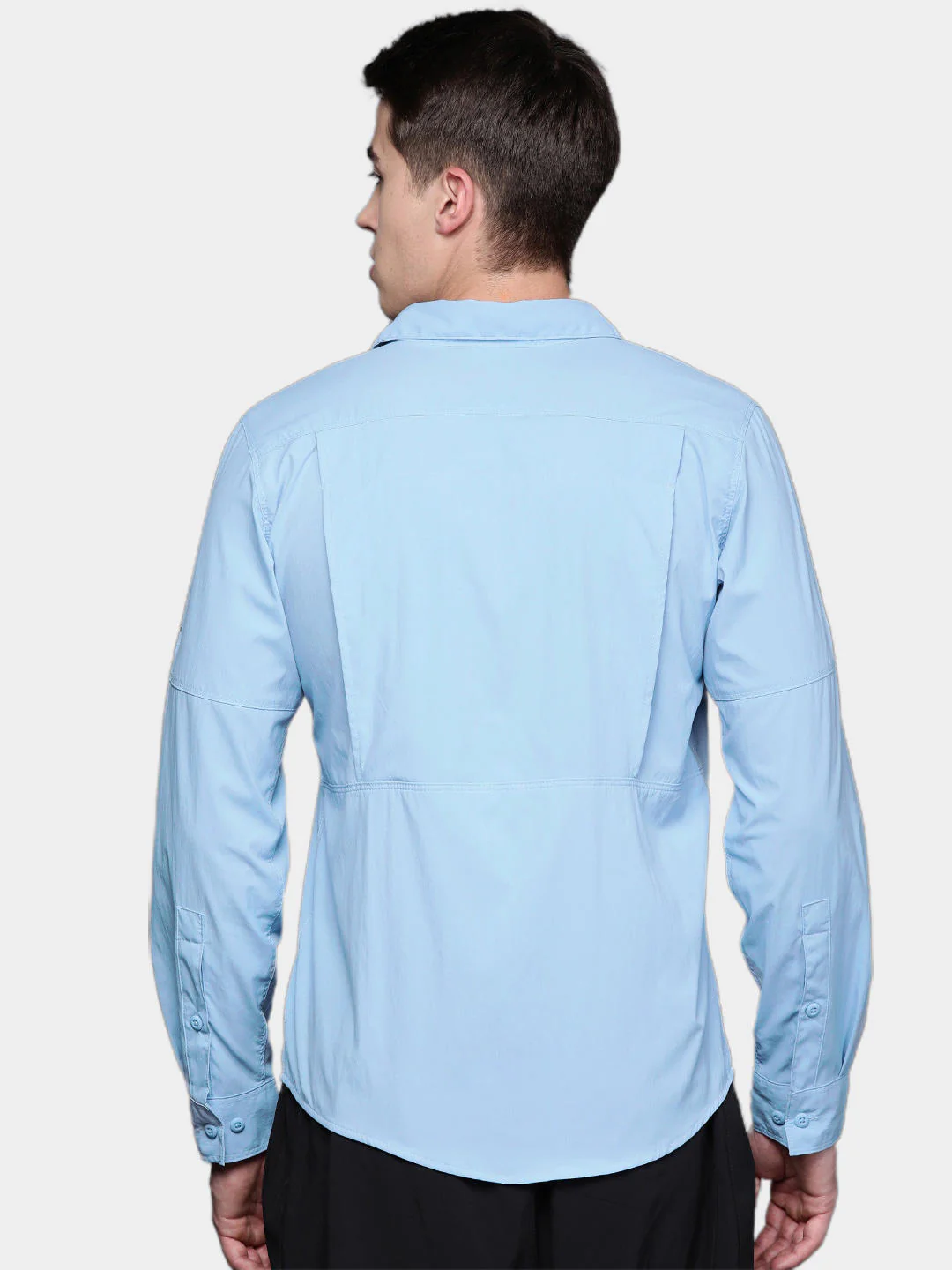 Columbia Men Blue Newton Ridge II Long Sleeve (Sun Protection) - Image 11