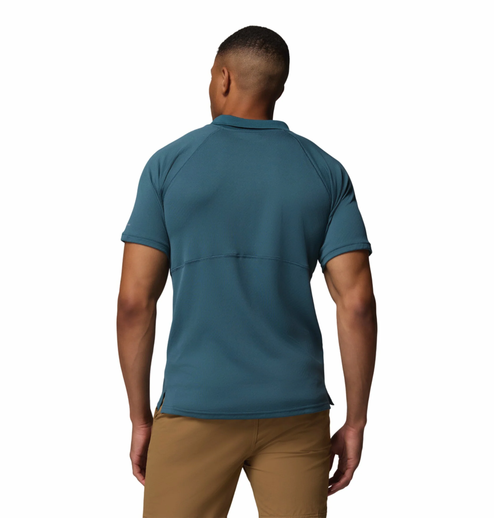 Columbia Men Blue Omni-Freeze Alpine Chill Pro Polo Tshirt - Image 4